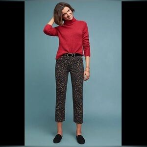 Levi's Wedgie Ultra High-Rise Straight Jean Black Floral Denim